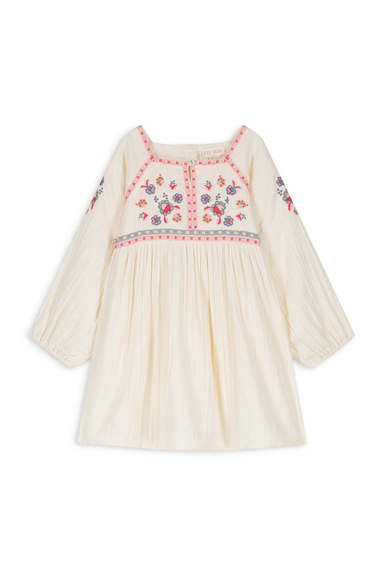 Louise Misha Tulla Dress - Cream