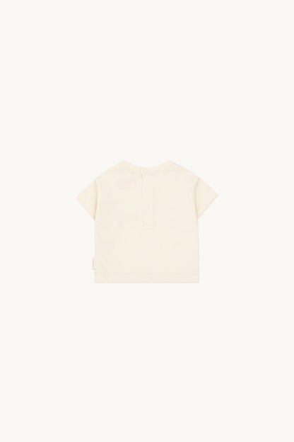 Tiny Cottons Tiny Performance Baby Tee - Vanilla