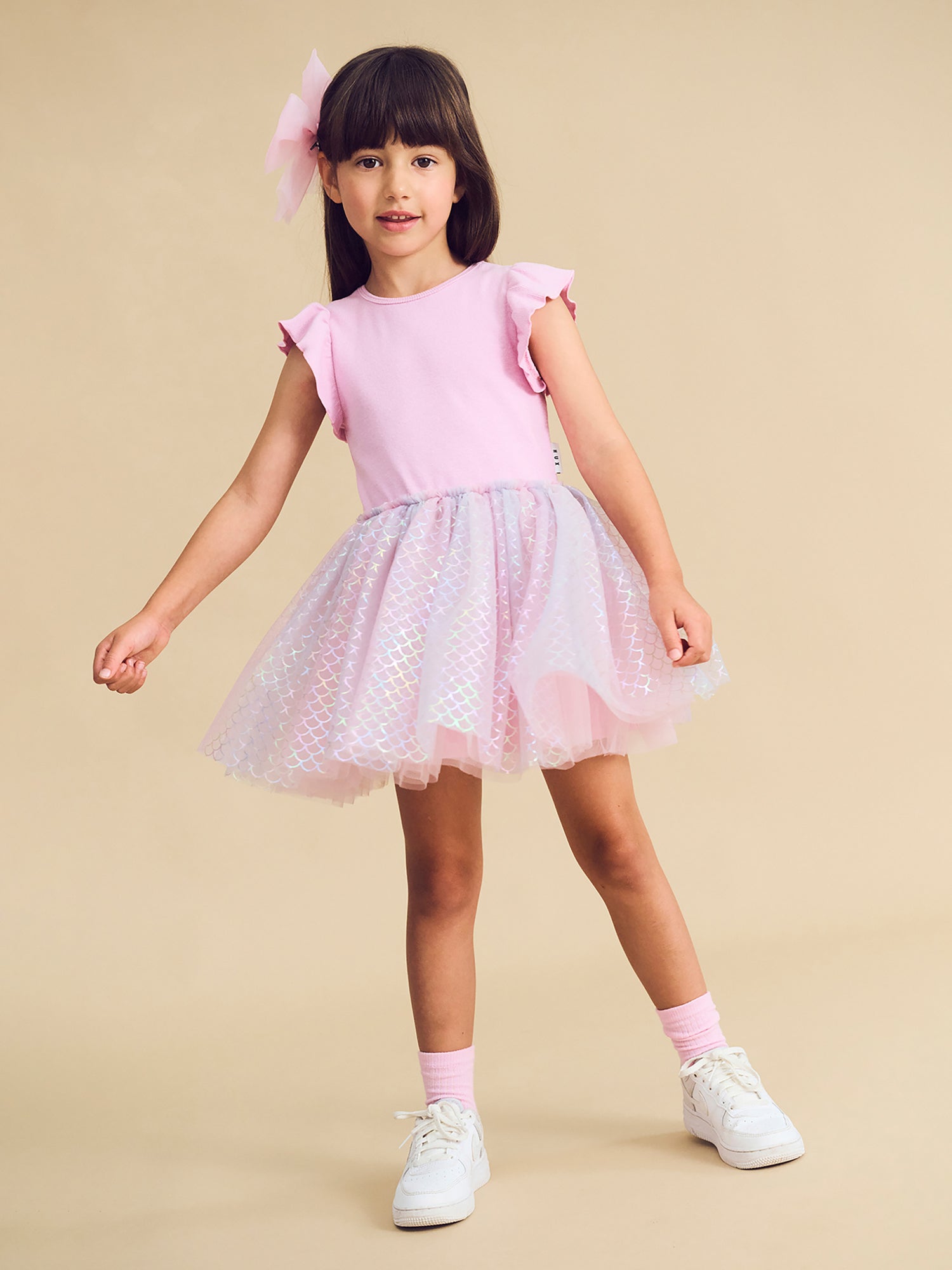 Huxbaby Mermaid Frill Ballet Dress - Lilac Mist