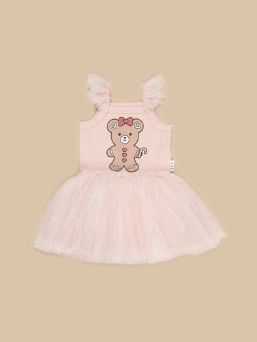 Huxbaby Gingerbread Ballet Dress - Rose