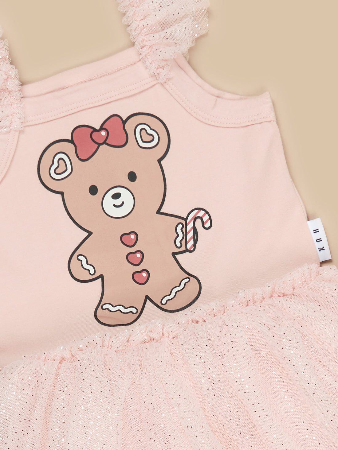 Huxbaby Gingerbread Ballet Dress - Rose