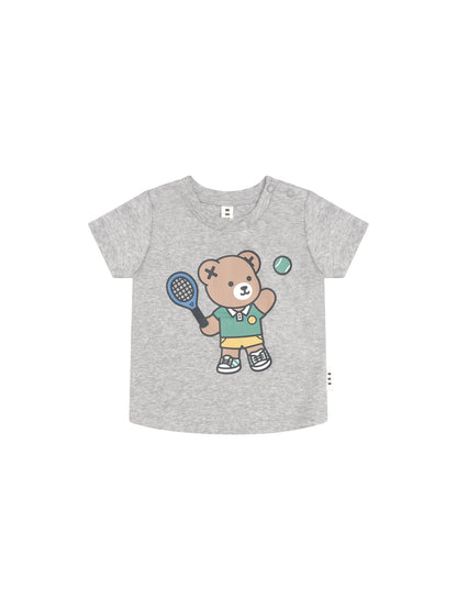 Huxbaby Tennis Hux T-Shirt - Grey Marle