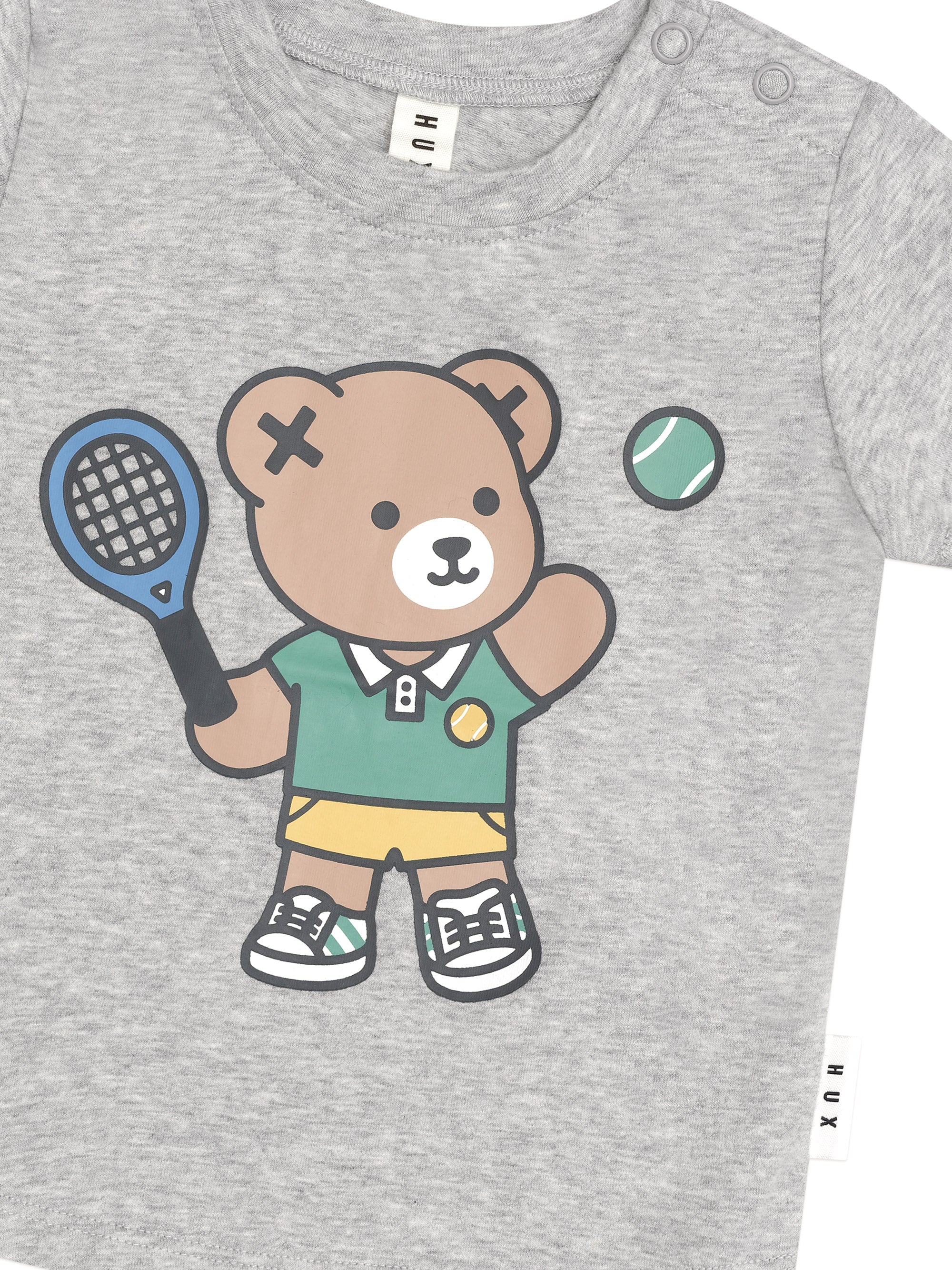 Huxbaby Tennis Hux T-Shirt - Grey Marle