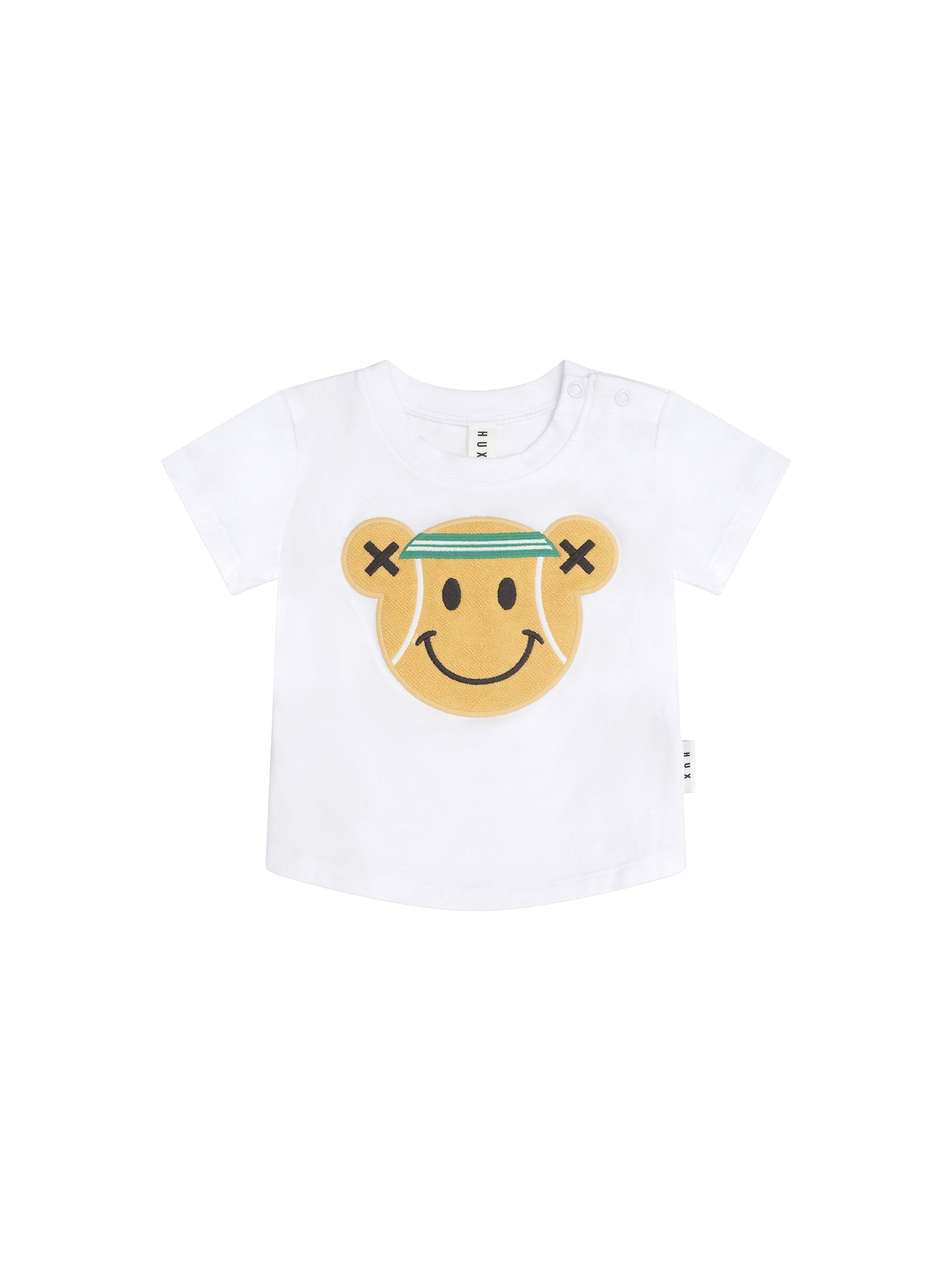 Huxbaby Tennis Bear T-Shirt  - White