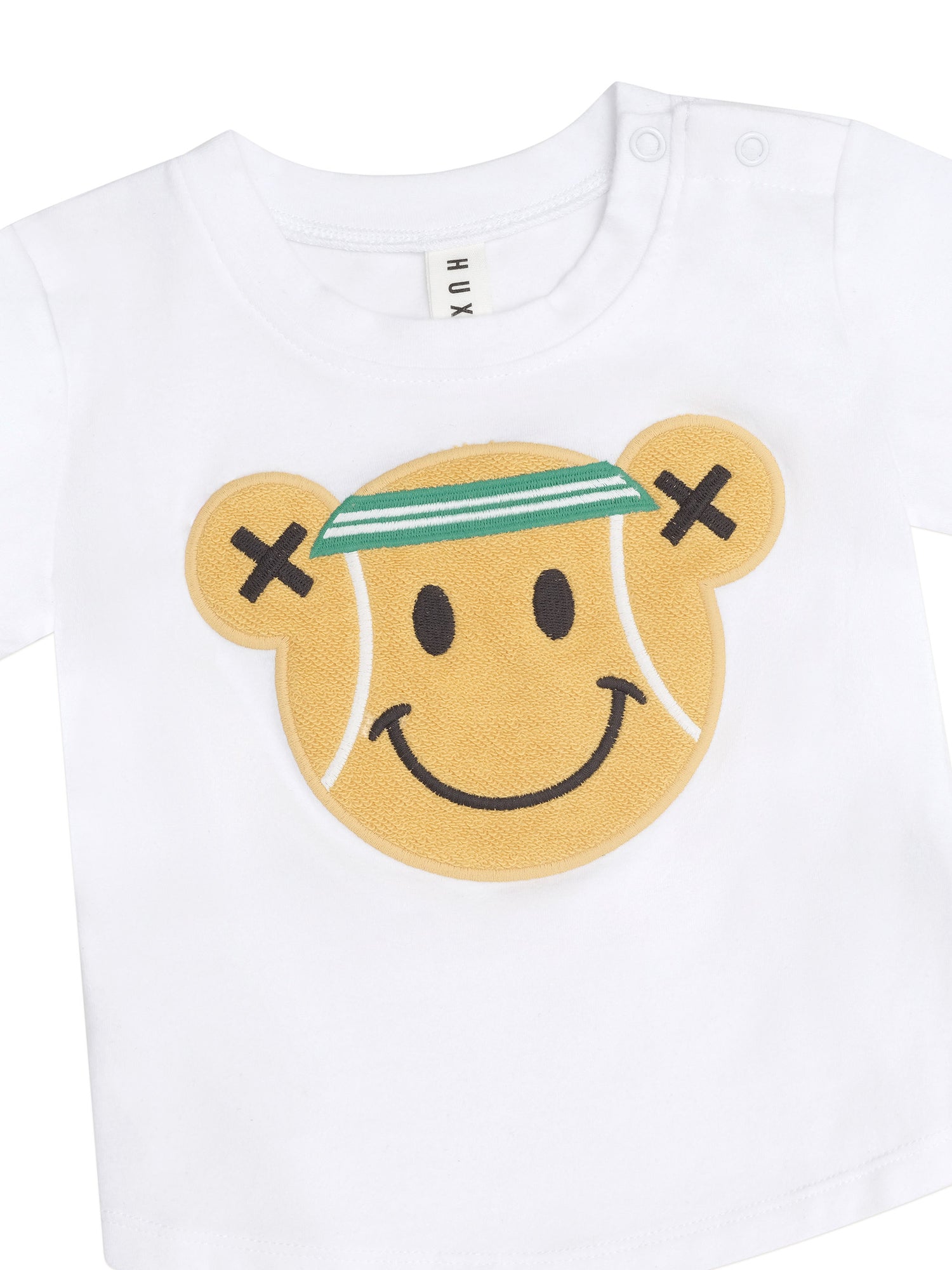 Huxbaby Tennis Bear T-Shirt  - White