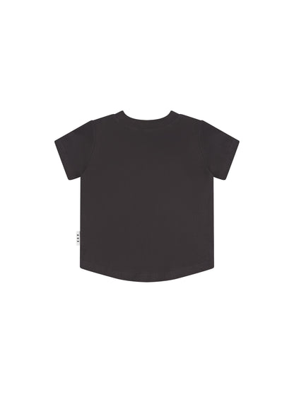 Huxbaby Footy Hux T-Shirt - Soft Black