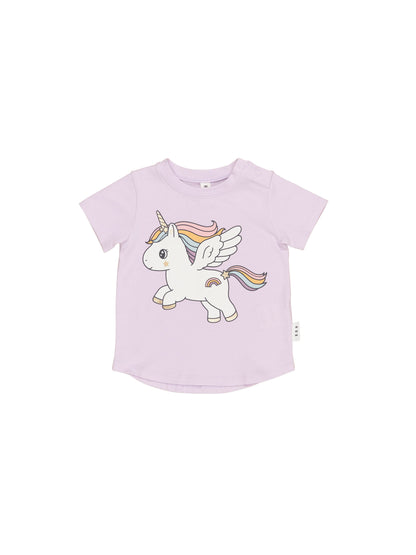 Huxbaby Magical Unicorn T-Shirt - Bright Orchid