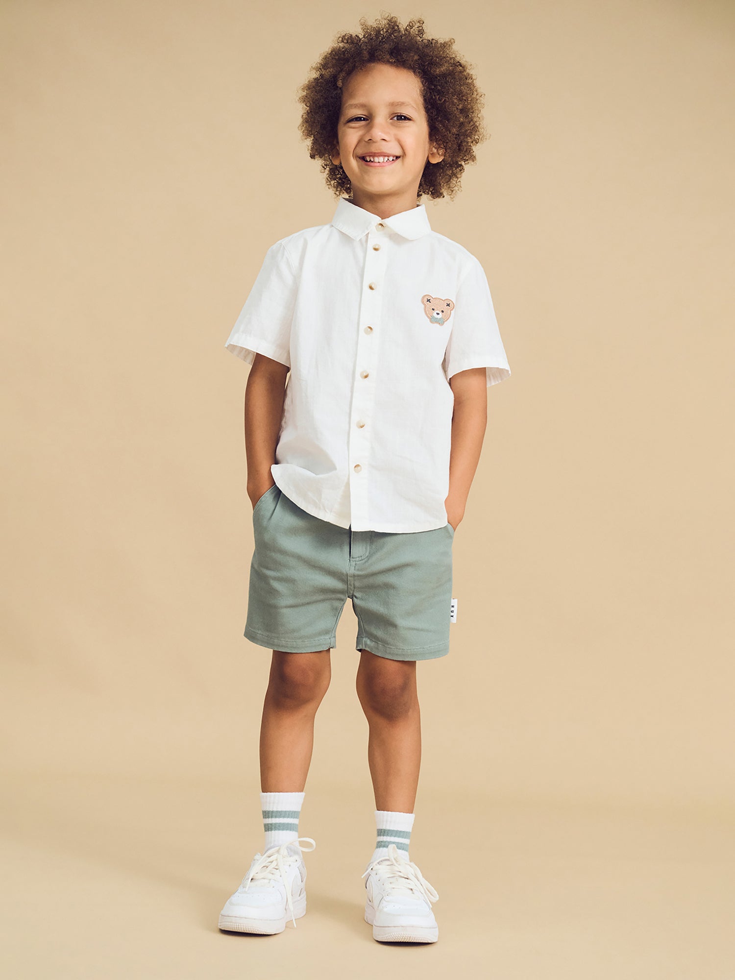 Huxbaby Huxbear Signature Shirt - White