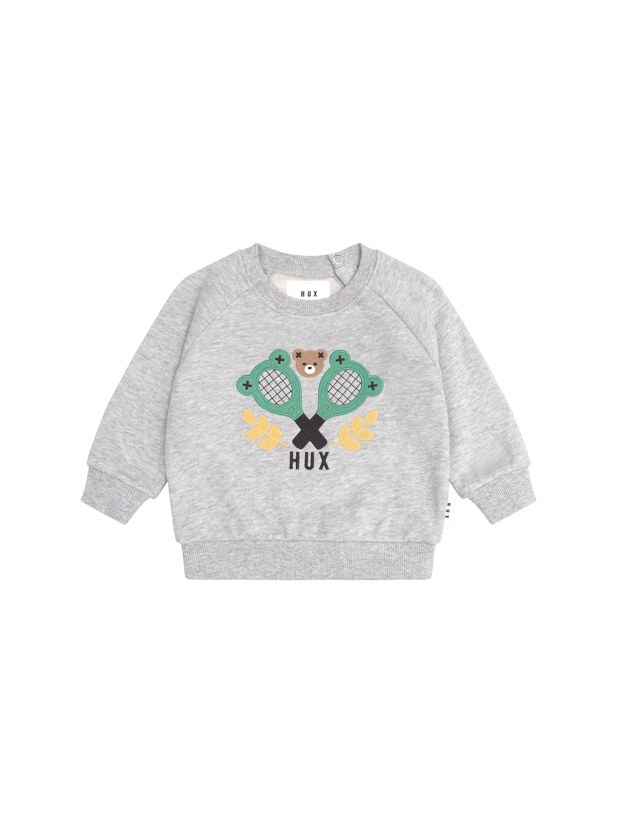 Huxbaby Tennis Hux Sweatshirt - Grey Marle