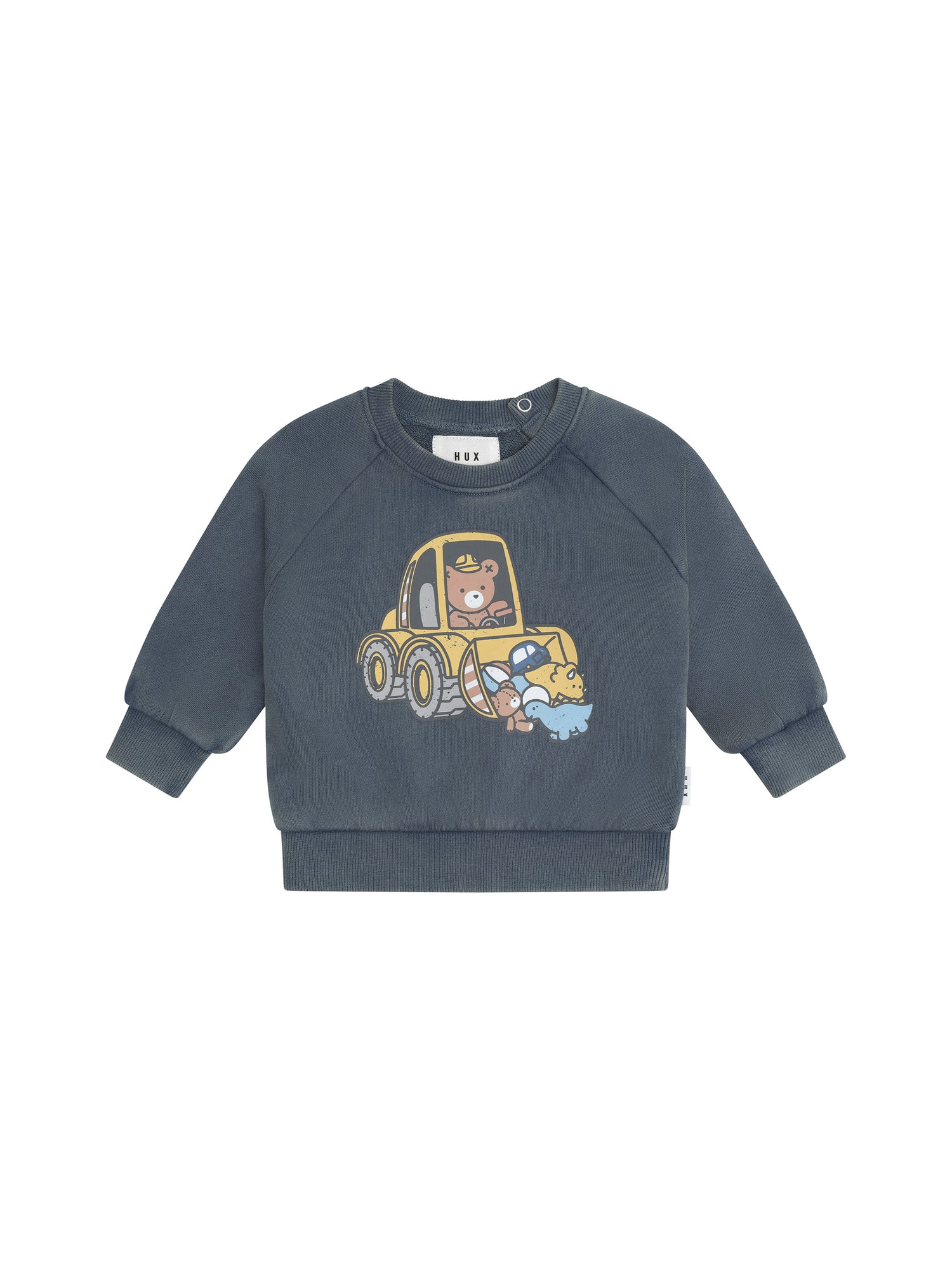 Huxbaby Digger Hux Sweatshirt - Washed Navy