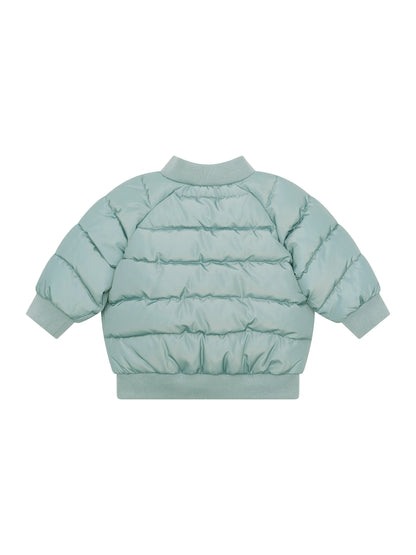 Huxbaby Construction Dinos Reversible Bomber - Mineral Green