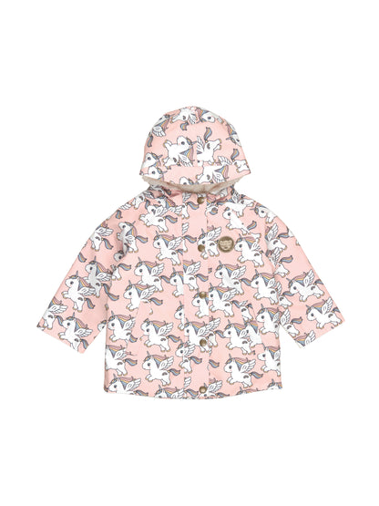 Huxbaby Magical Unicorn Raincoat - Rosebud