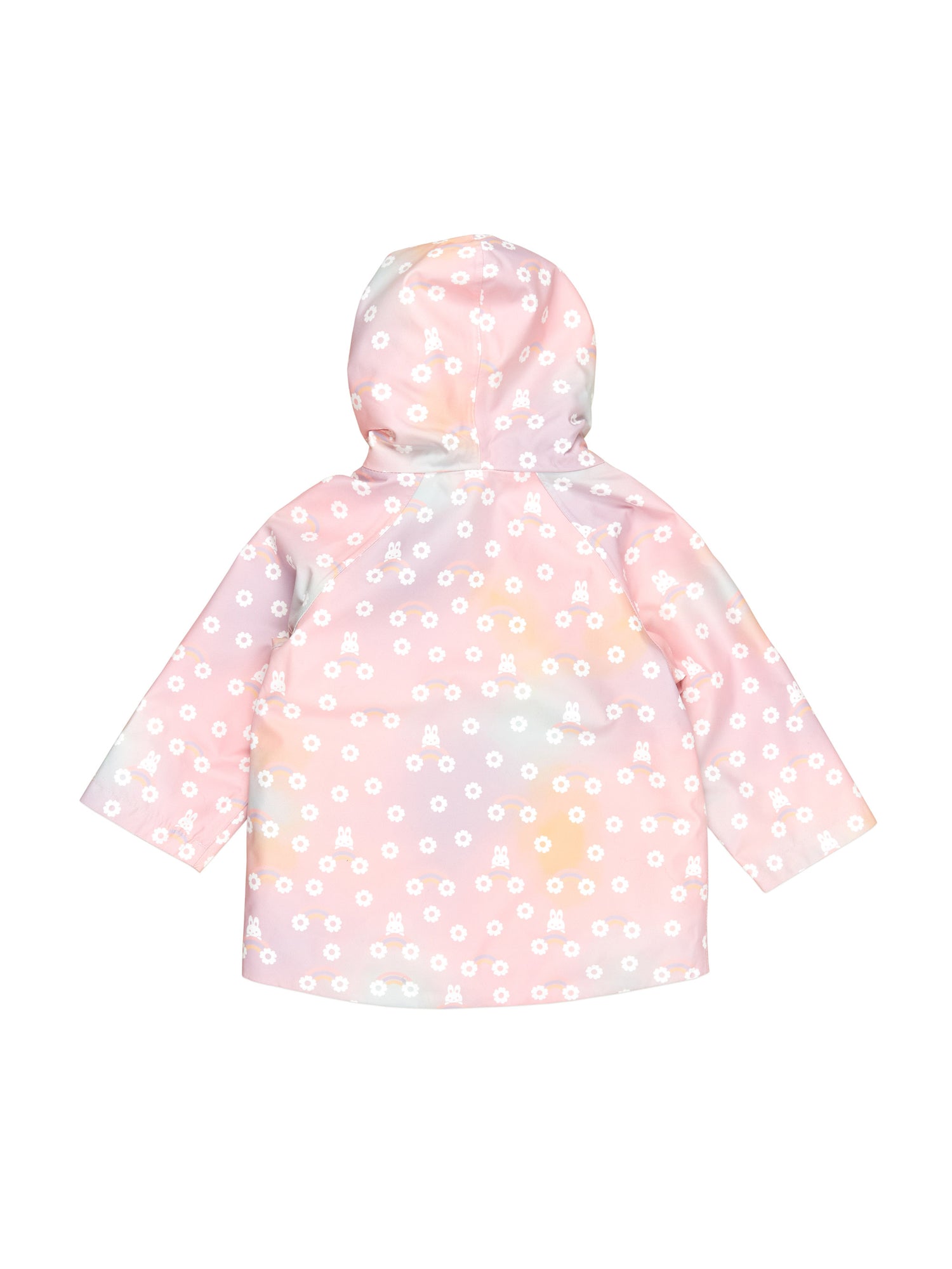 Huxbaby Rainbow Bunny Raincoat - Rainbow