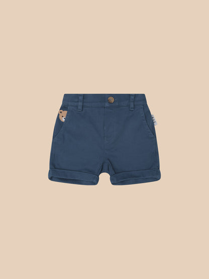 Huxbaby Chino Short Navy - Navy