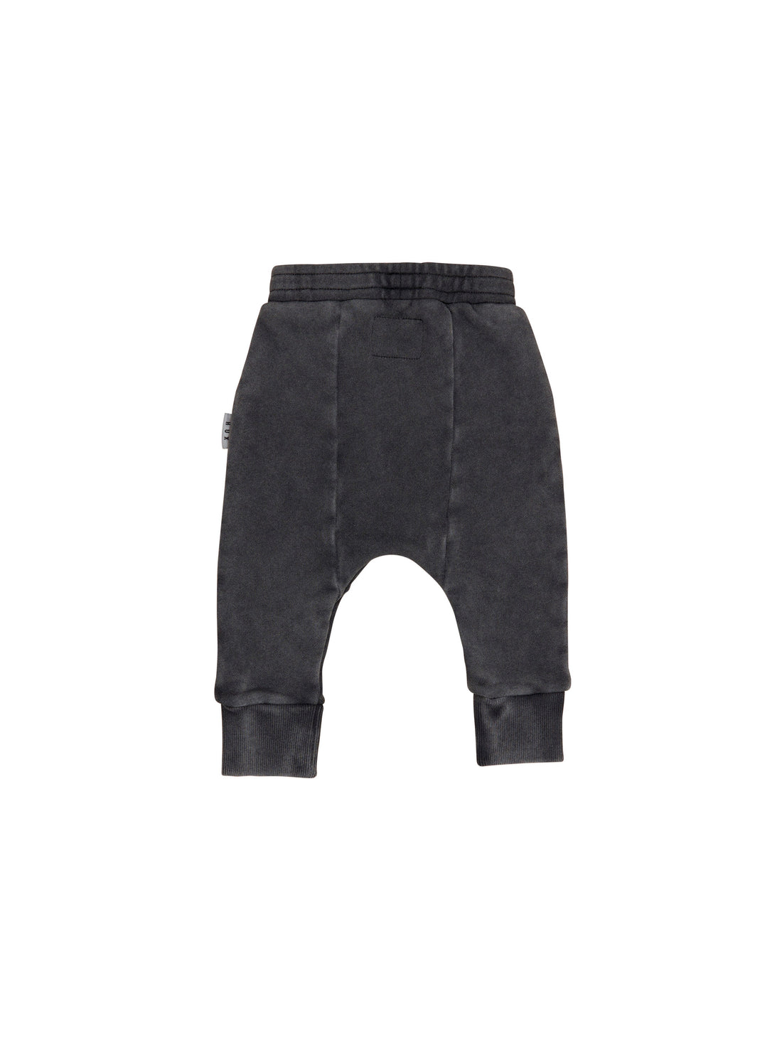 Huxbaby Vintage Black Drop Crotch Pant  - Washed Black