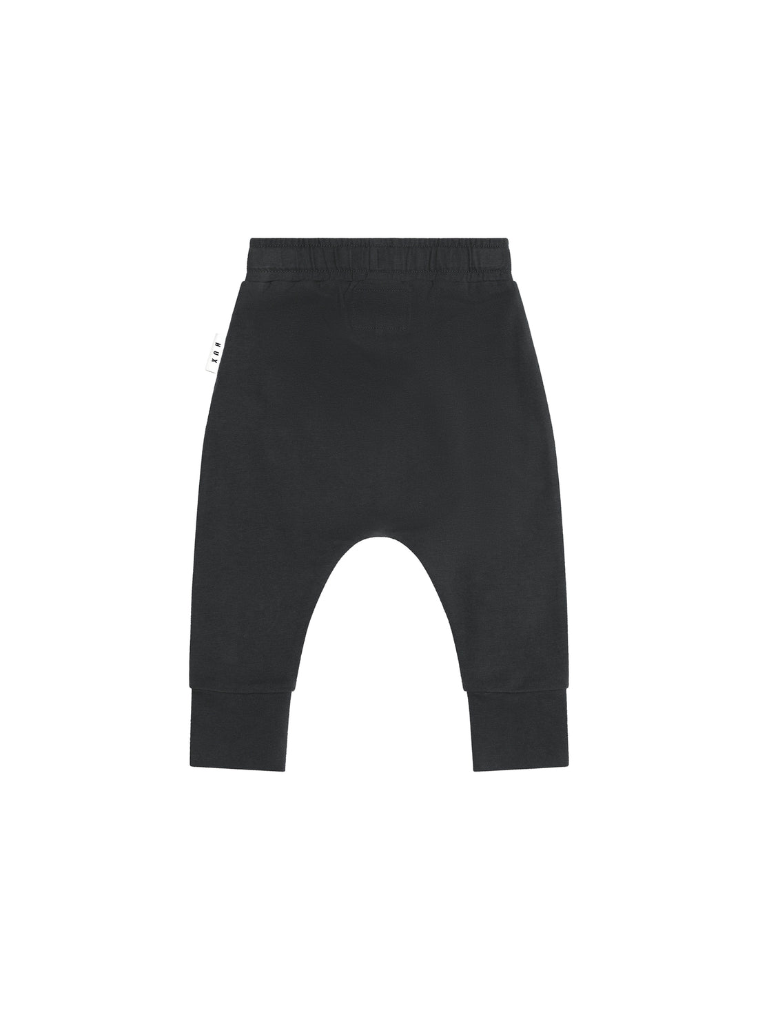 Huxbaby Furry Hux Drop Crotch Pant - Soft Black