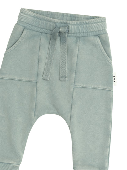 Huxbaby Drop Crotch Pant - Washed Jalapeño