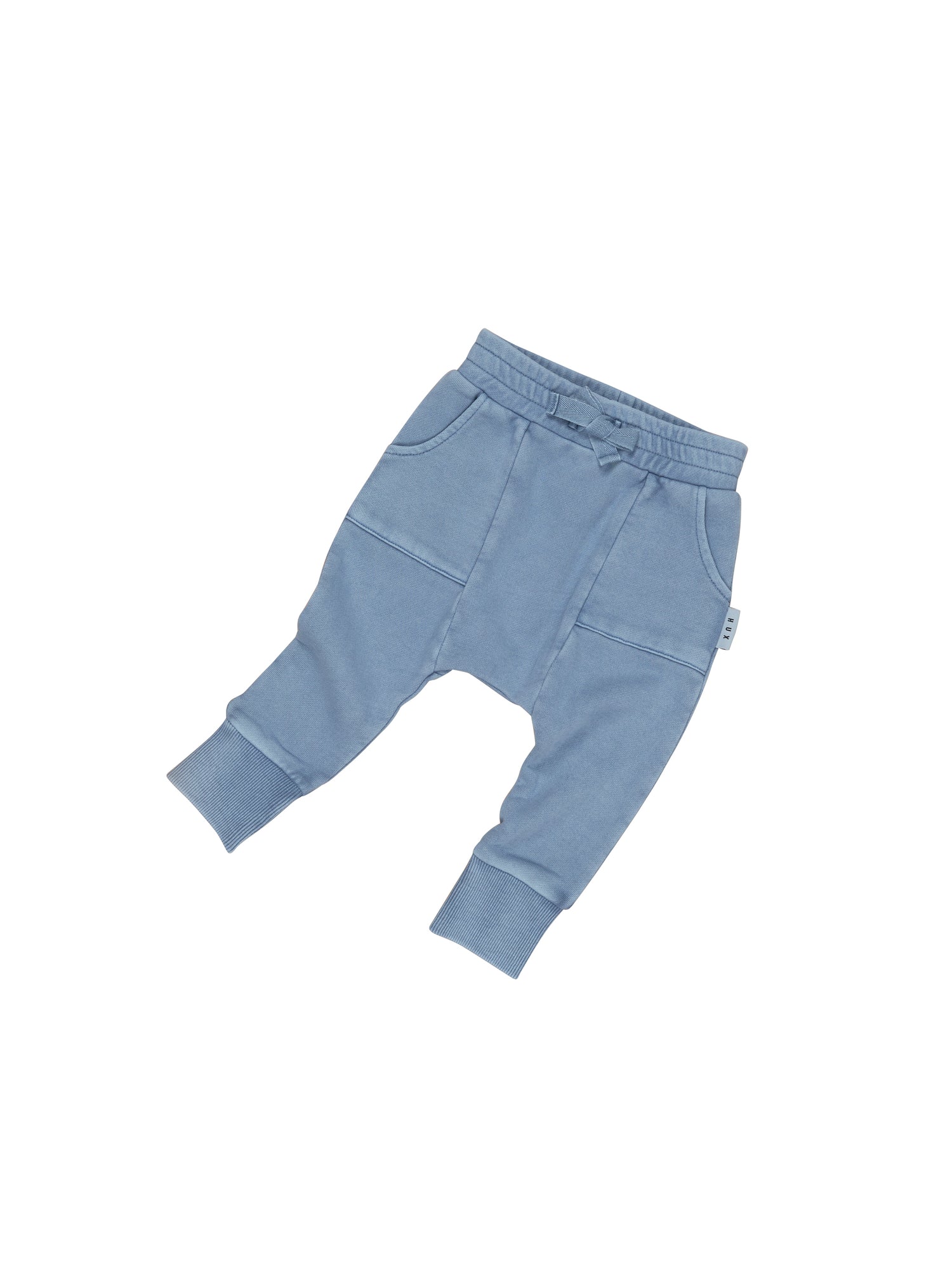 Huxbaby Pocket Drop Crotch Pant - Vintage Lake