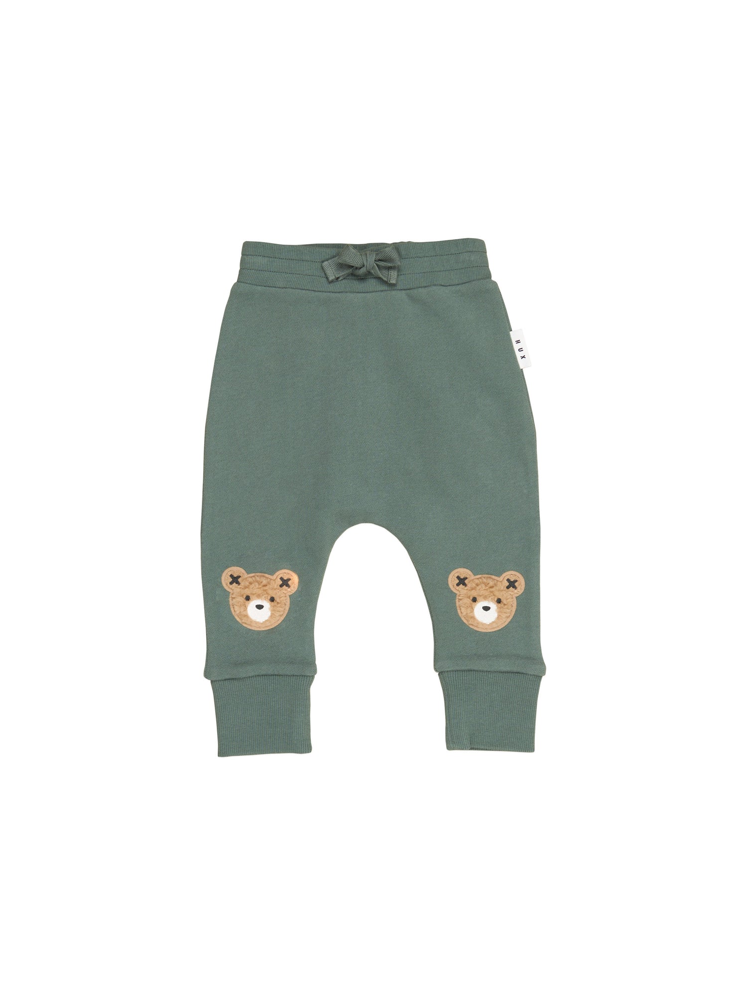 Huxbaby Furry Huxbear Drop Crotch Pant  - Light Spruce