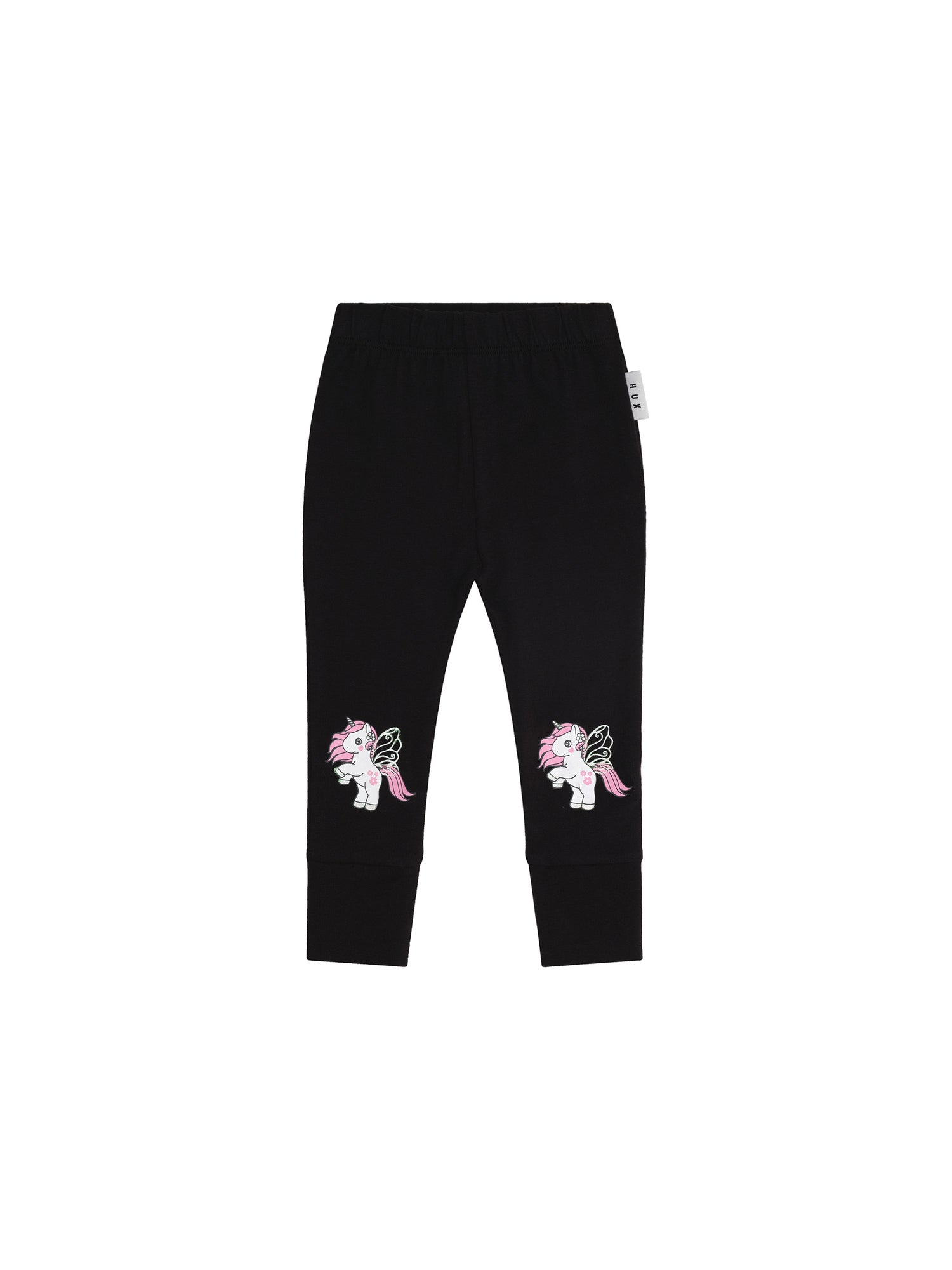 Huxbaby Flutter Unicorn Legging - Black