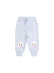 Huxbaby Furry Meow Meow Track Pant - Fog