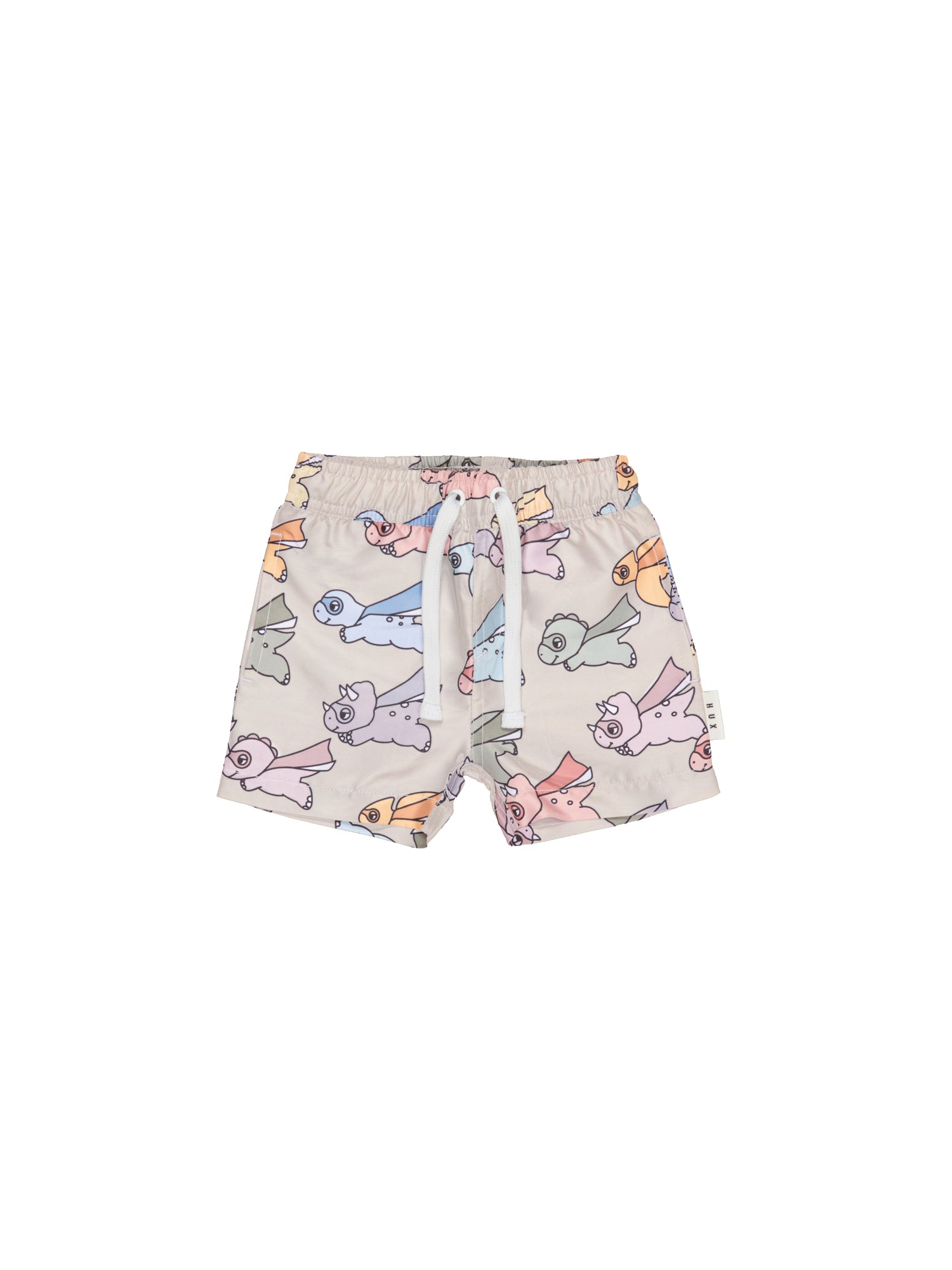 Huxbaby Super Dino Swim Shorts - Sand