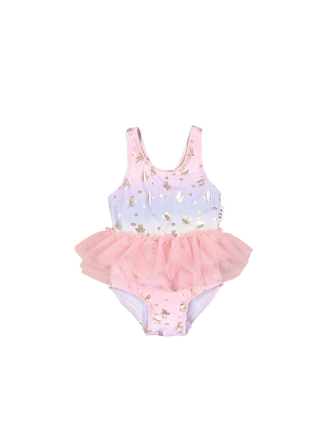 Huxbaby Fairy Bunny Ballet Swimsuit - Rainbow