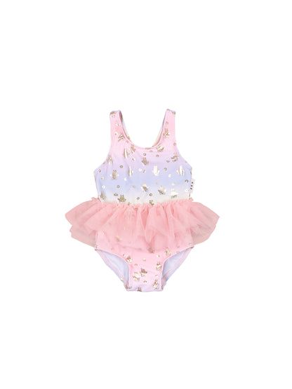 Huxbaby Fairy Bunny Ballet Swimsuit - Rainbow