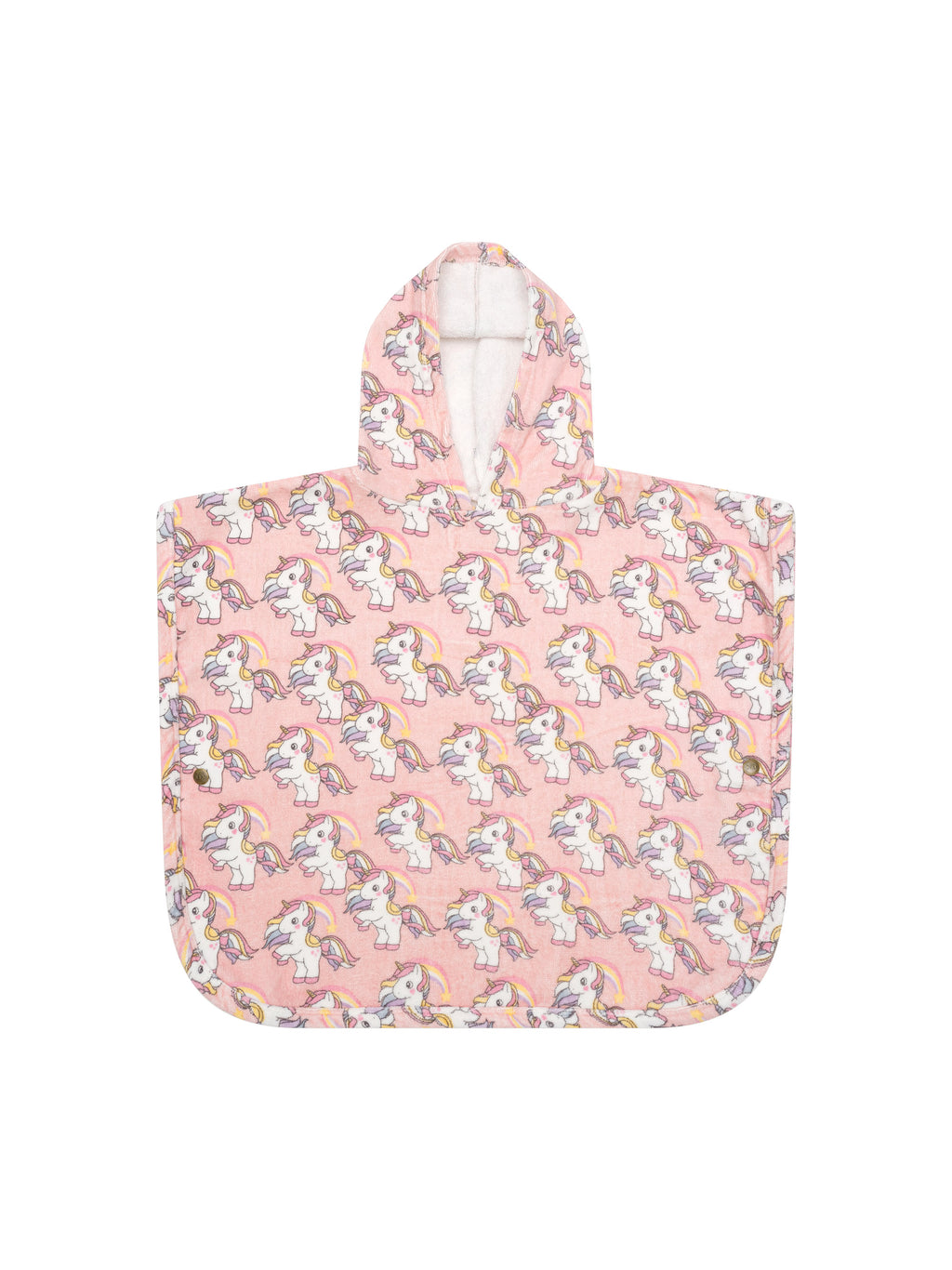 Huxbaby Rainbow Unicorn Swim Poncho - Candy