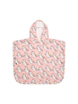 Huxbaby Rainbow Unicorn Swim Poncho - Candy