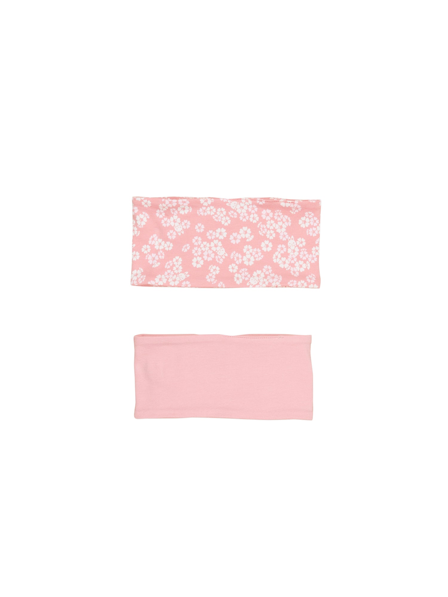 Huxbaby Peek A Boo Bunny 2 Pack Headband - Dusty Rose + Rose