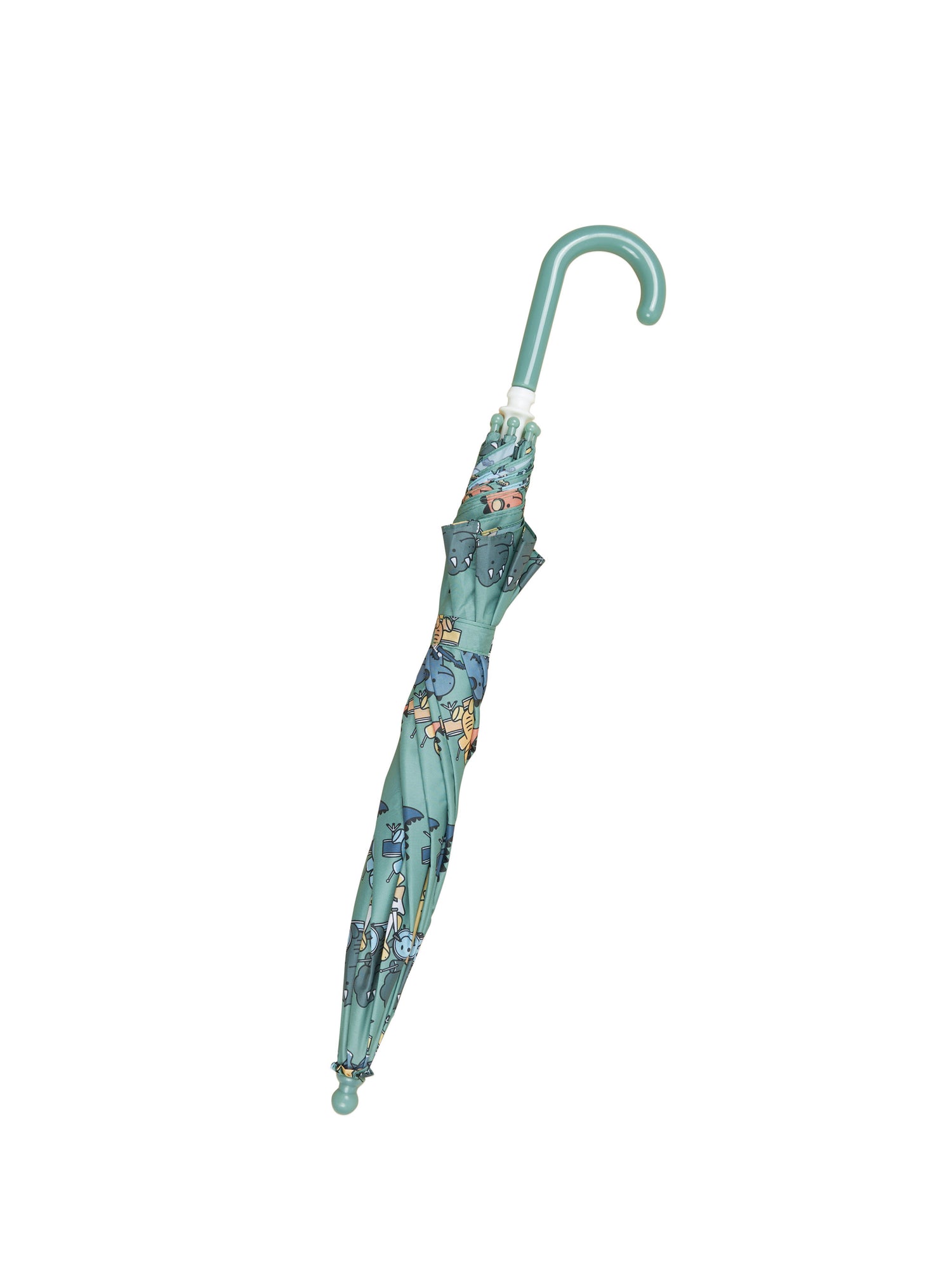 Huxbaby Dino Band Umbrella - Winter Green