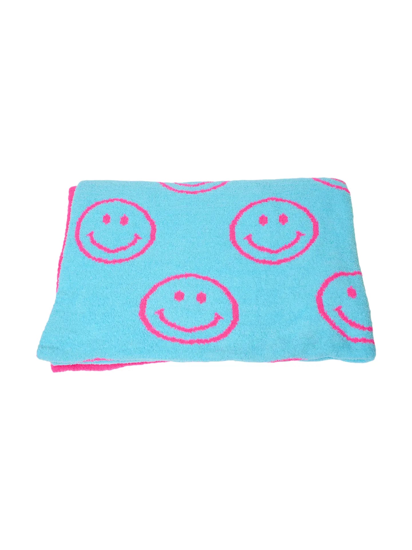 Malibu Sugar Smiley Face Blanket