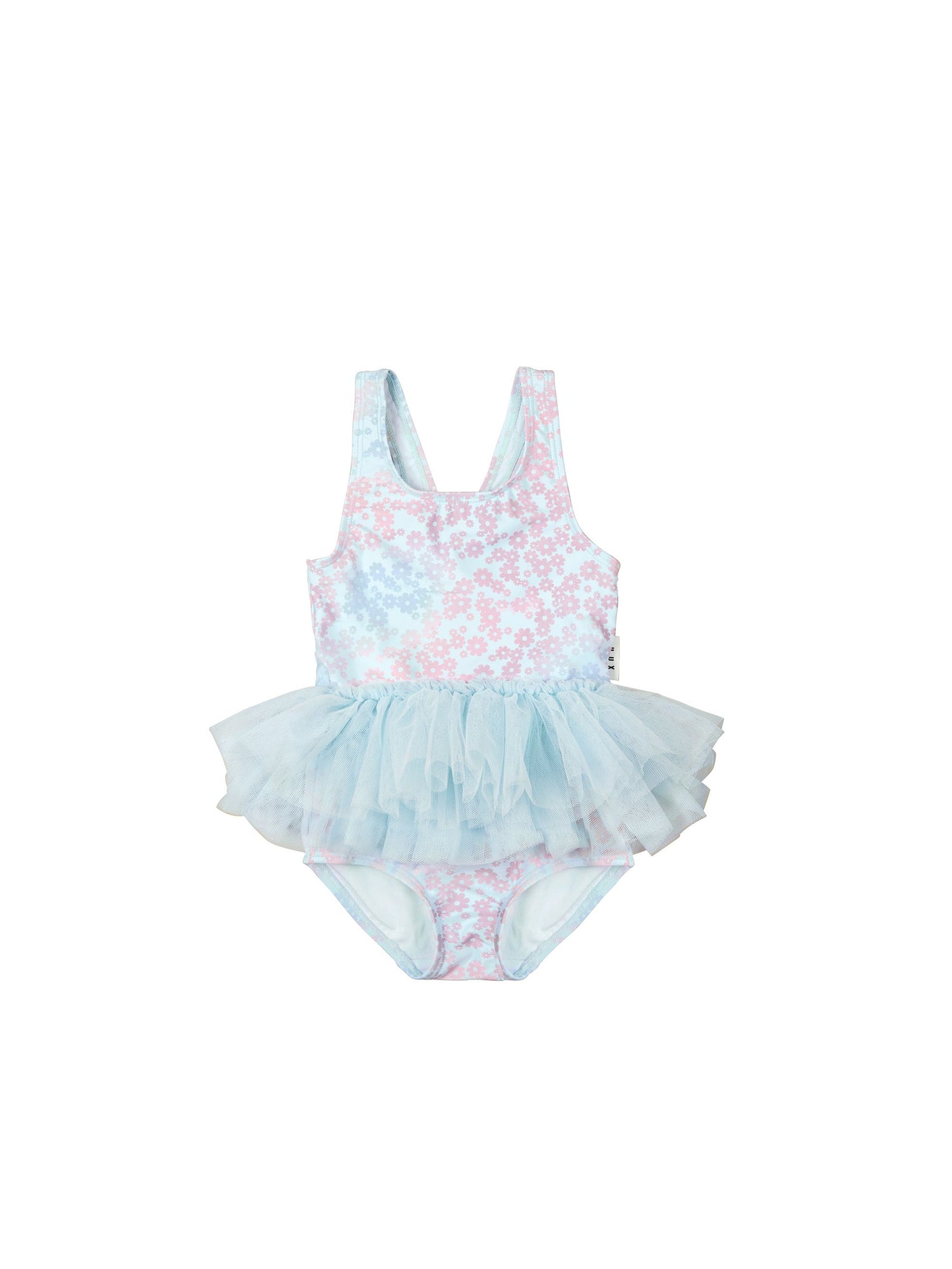 Huxbaby Swimsuit - Rainbow Flower Ballet