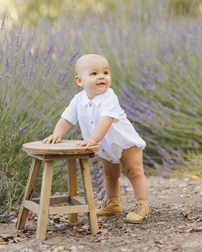 Noralee Henry Romper - White