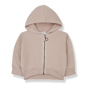 1 + In The Family Jaume Hooded Jacket - Old Rose