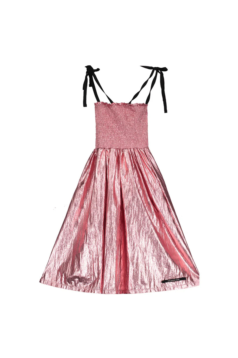 Little Creative Factory Wonderland Strap Dress - Pink