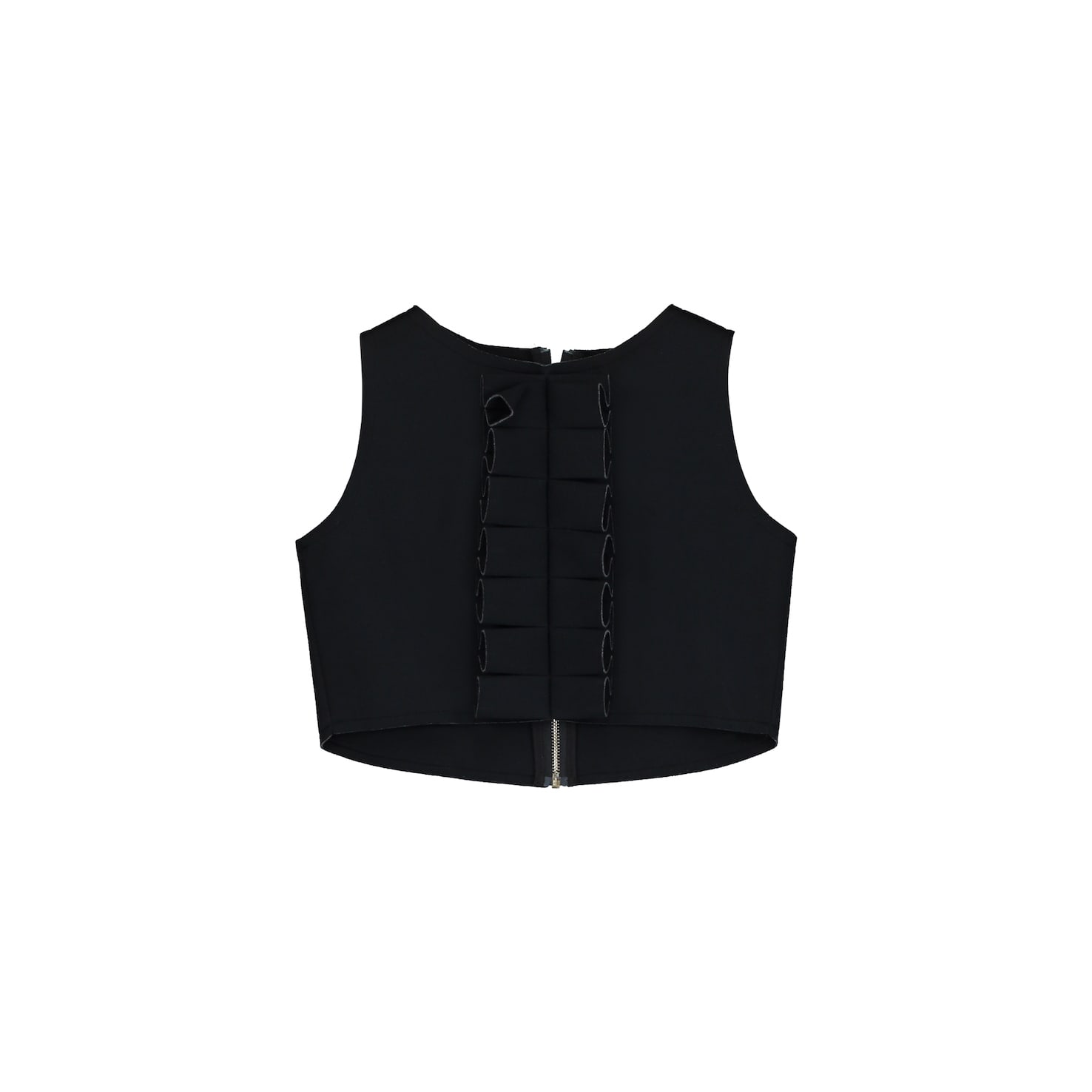 Little Creative Factory Neoprene Ruffle Vest - Black