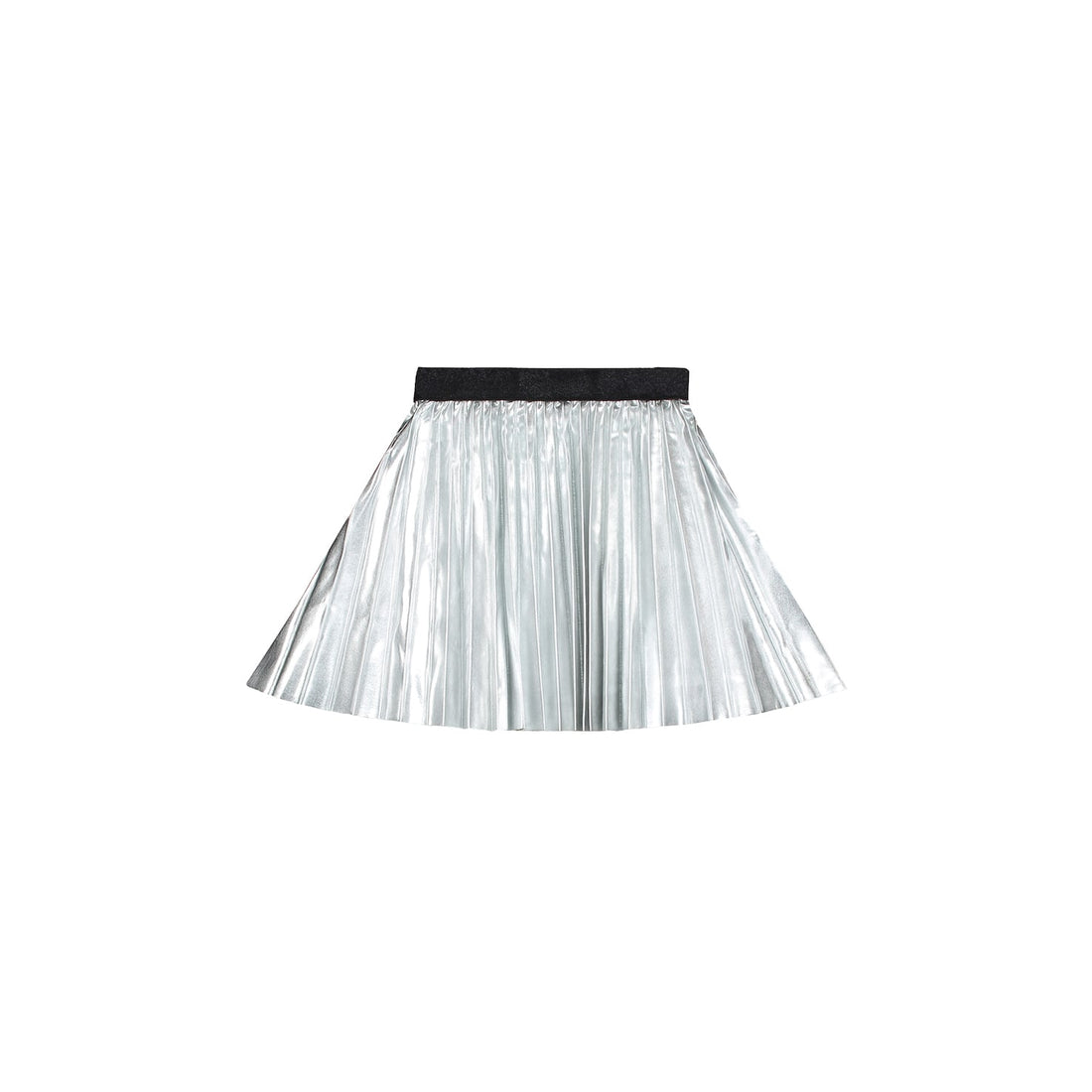 Little Creative Factory Rock Pleated Mini Skirt - Silver