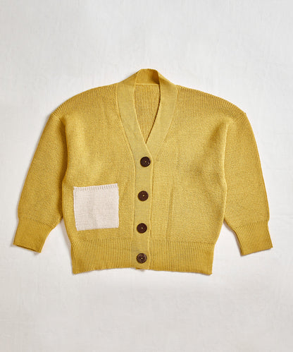 Oeuf Oversized Cardi - Yolk/Cloud