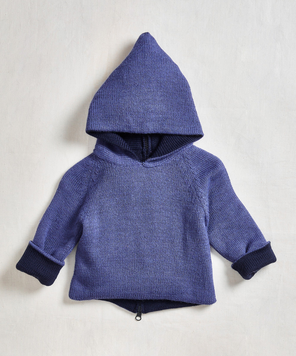 Oeuf Reversible Hoodie - Lilac/Indigo