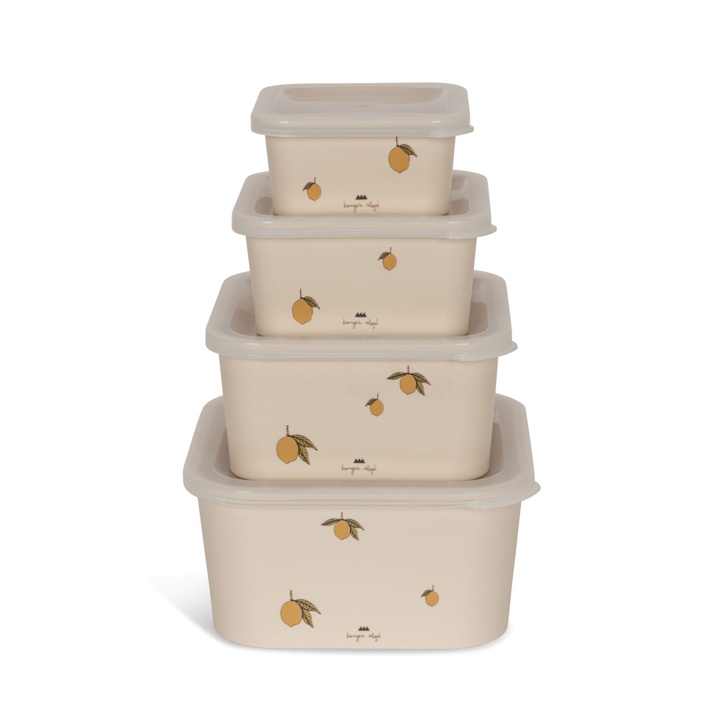 Konges Sløjd Food Container Set - Lemon