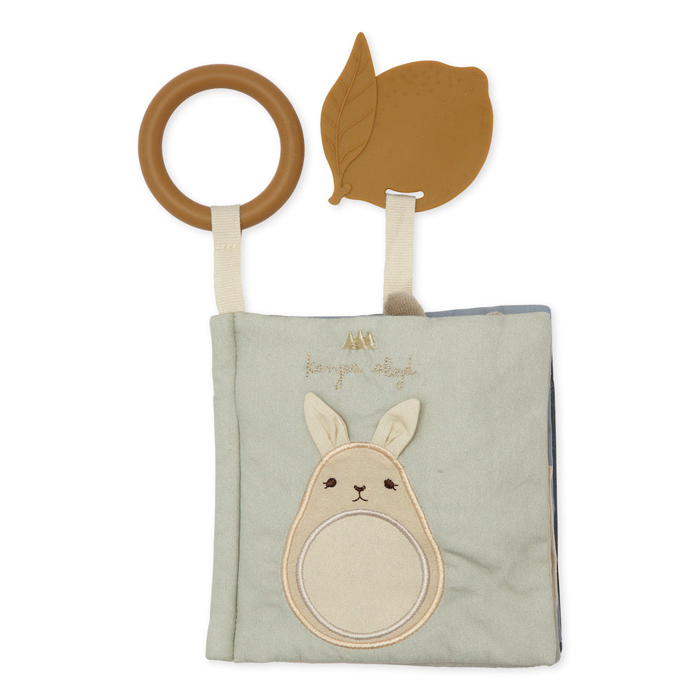 Konges Sløjd Fabric Book Bunny - Multi