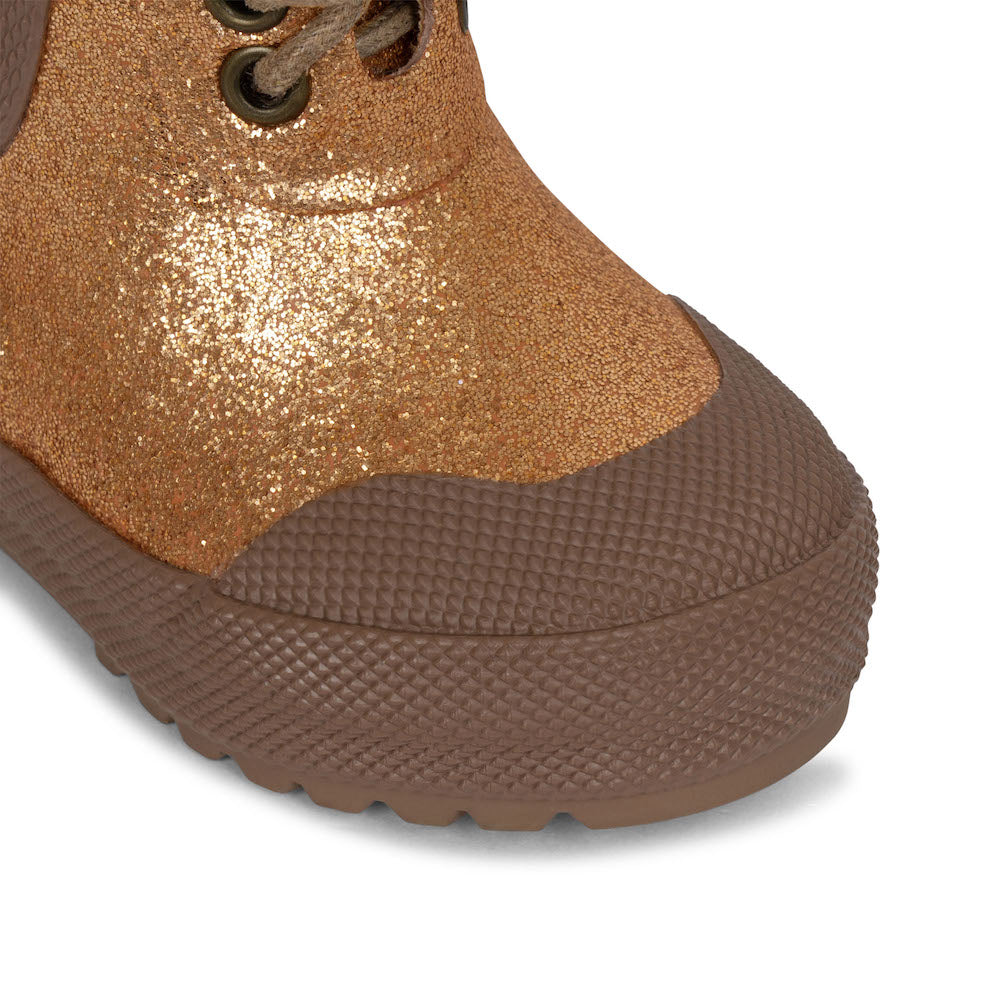 Konges Sløjd Thermo Boots Glitter - Tan