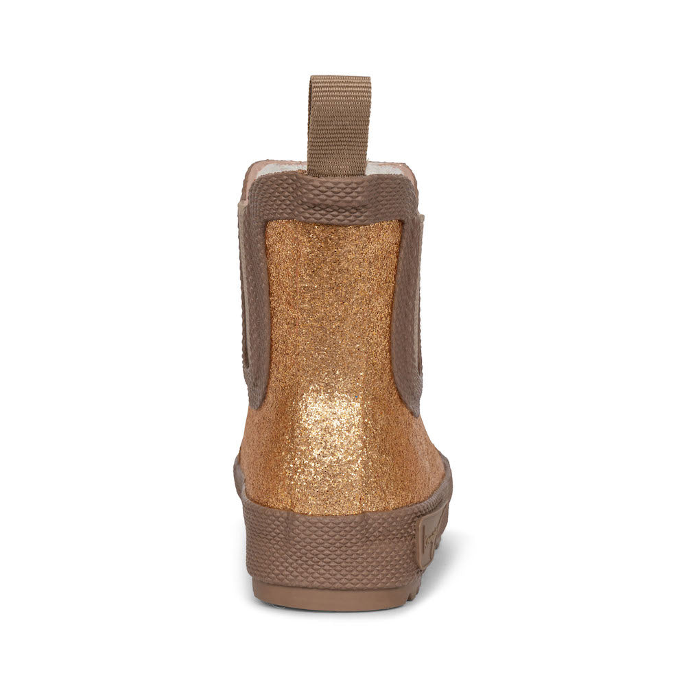 Konges Sløjd Thermo Boots Glitter - Tan