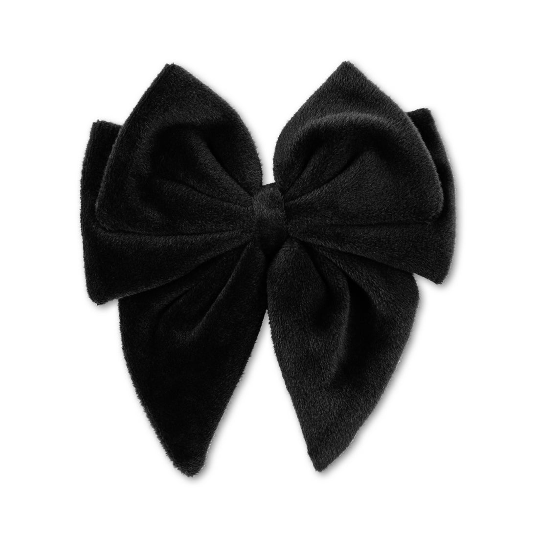 Konges Sløjd Velvet Bowie Hair Clip - Black