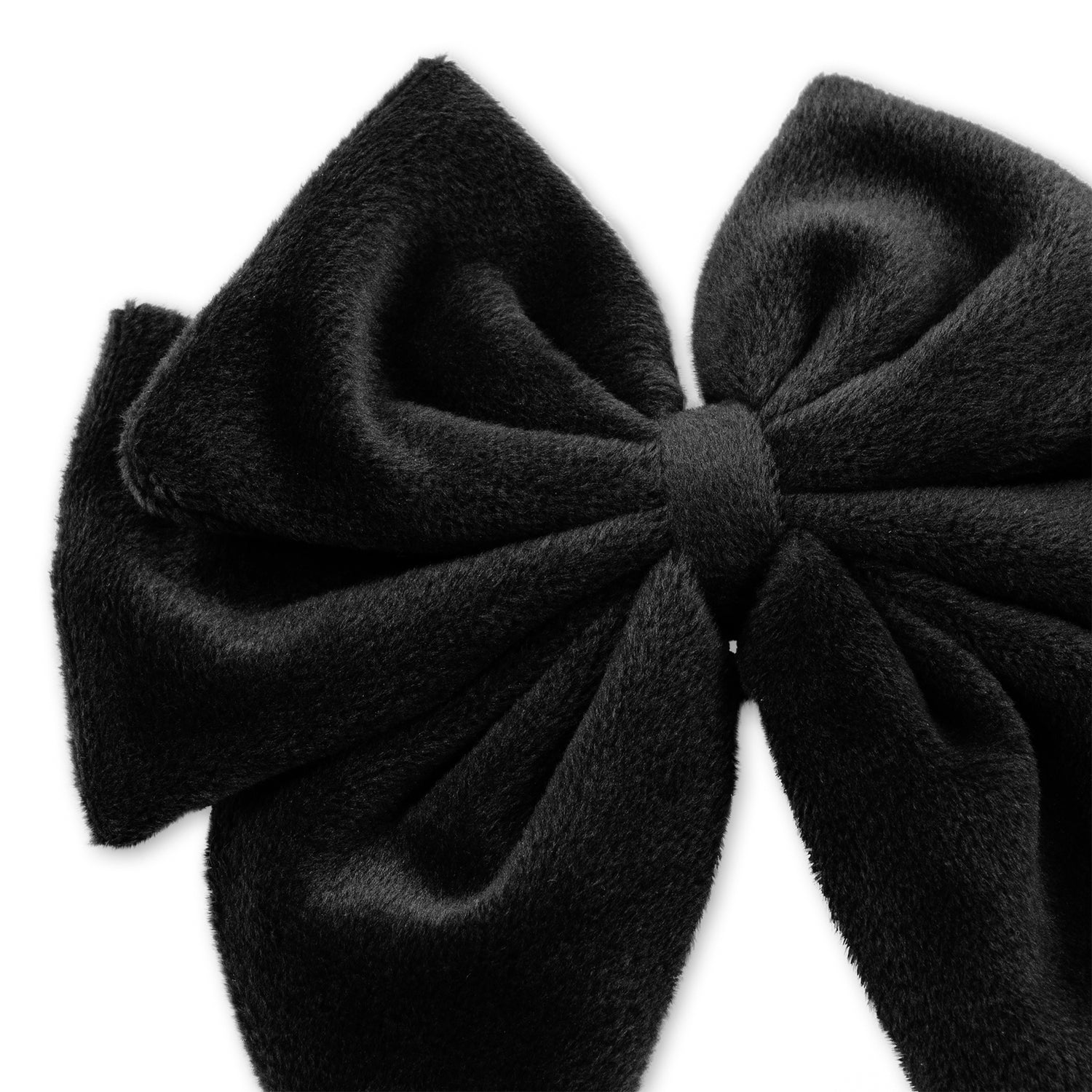 Konges Sløjd Velvet Bowie Hair Clip - Black