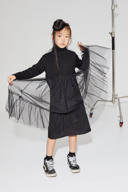 Little Creative Factory Glaring Dress - Black