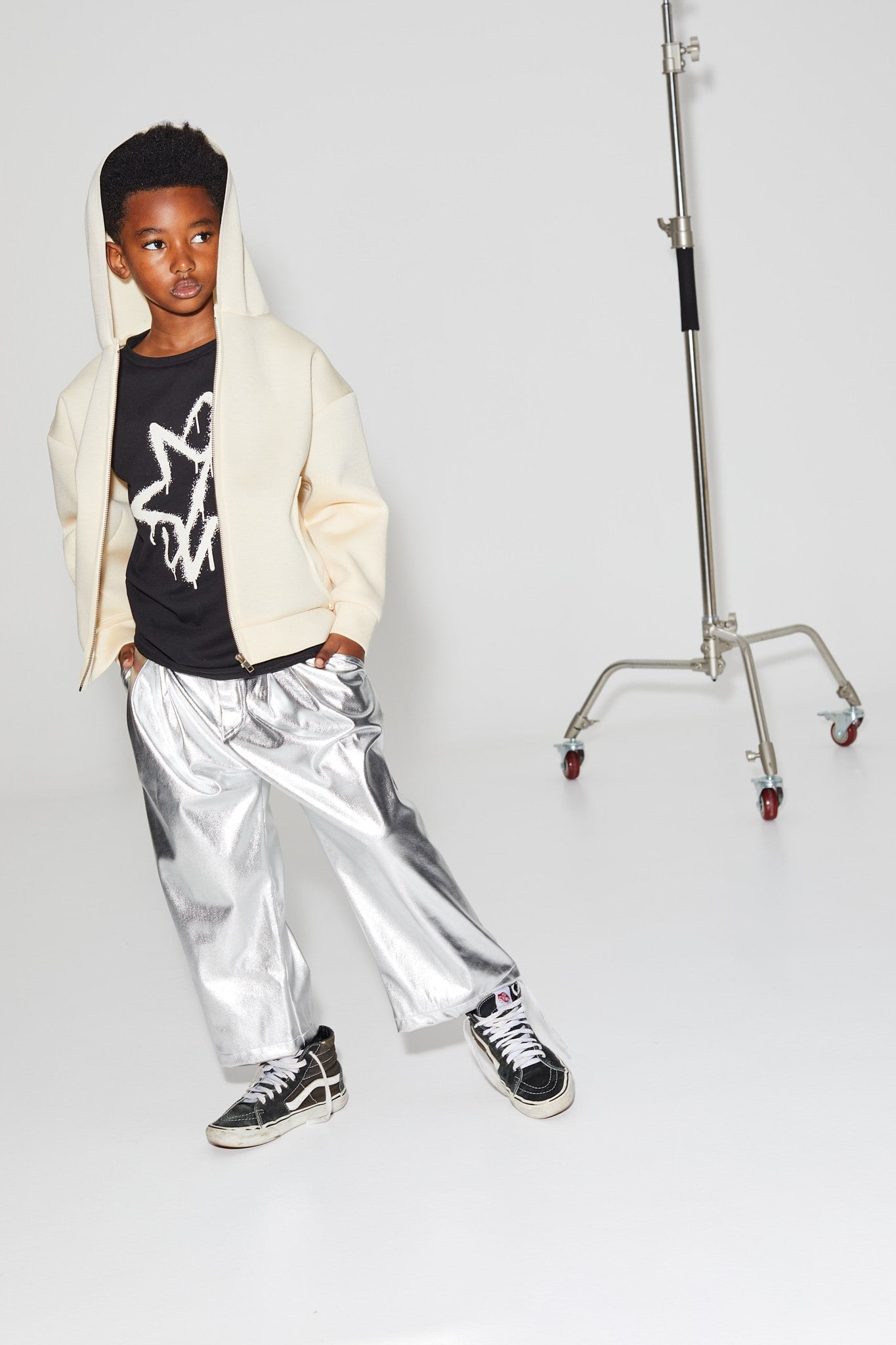 Little Creative Factory Rock Trousers - Silver