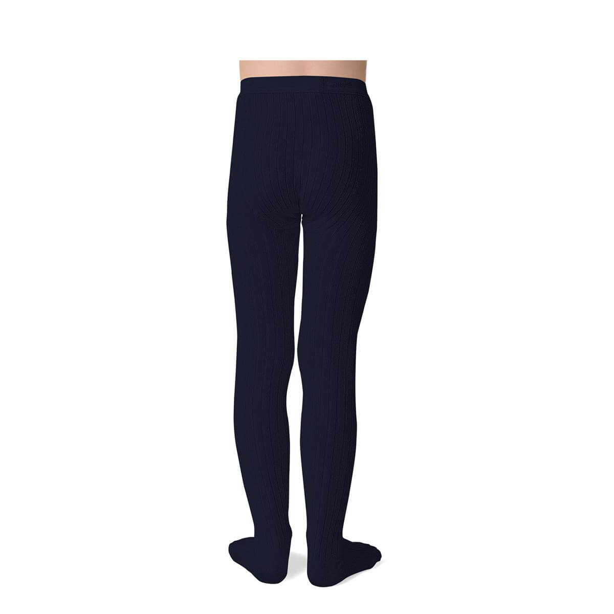 Bonnie Mob Louise Ribbed Tights - Navy